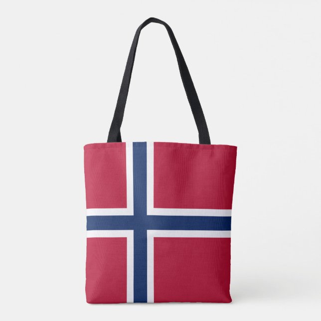 Norway Flag Tote Bag (Back)