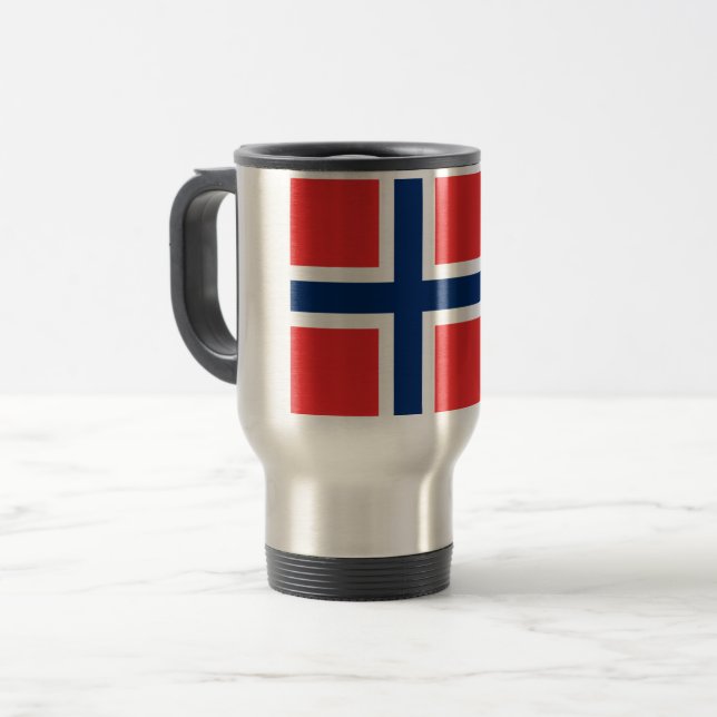 Norway Flag Travel Mug (Front Left)