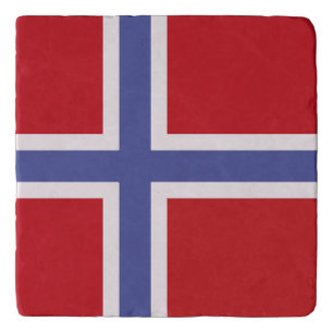 Norway flag trivet
