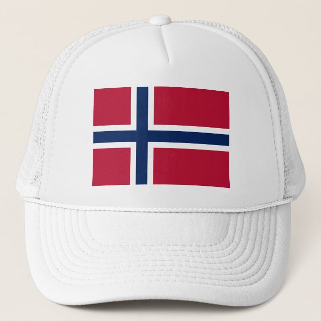 Norway Flag Trucker Hat (Front)