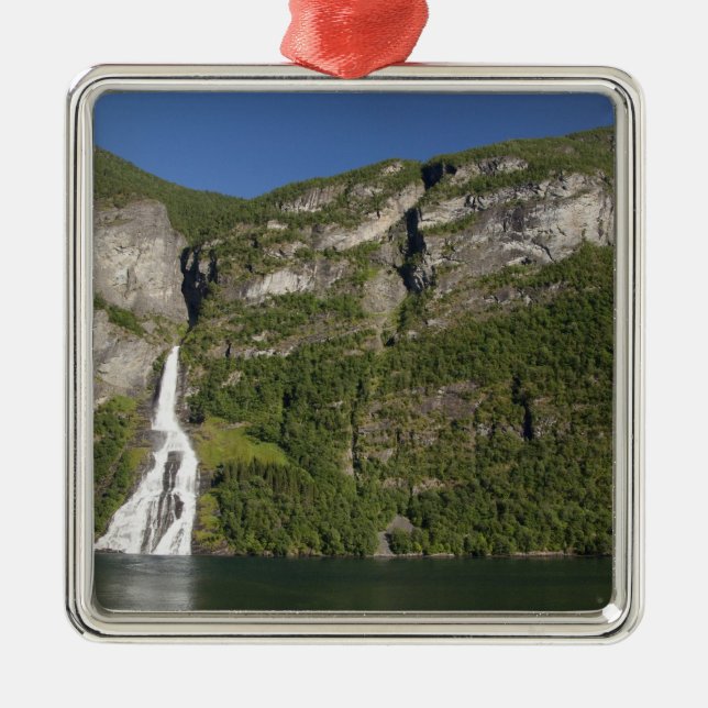 Norway, Geirangerfjord (UNESCO), Geiranger. Metal Ornament (Front)