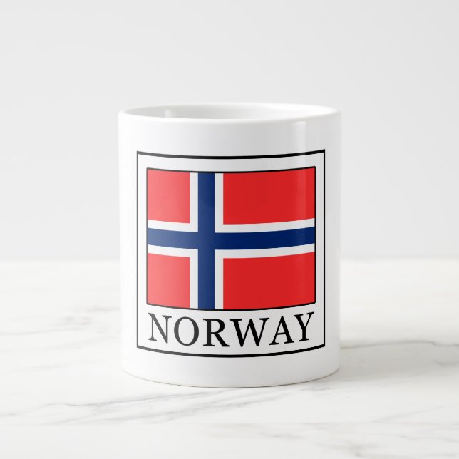 Norway Giant Coffee Mug (Front)