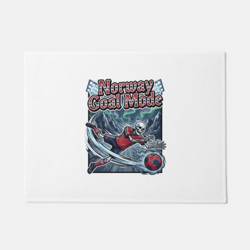 Norway Goal Mode Skeleton Striker Nations Streetwe Doormat