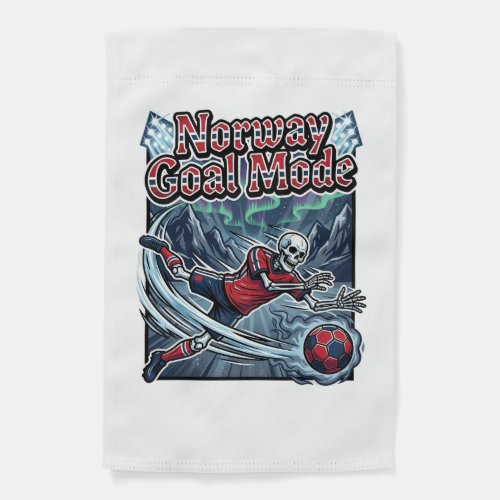 Norway Goal Mode Skeleton Striker Nations Streetwe Garden Flag