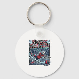 Norway Goal Mode Skeleton Striker Nations Streetwe Keychain