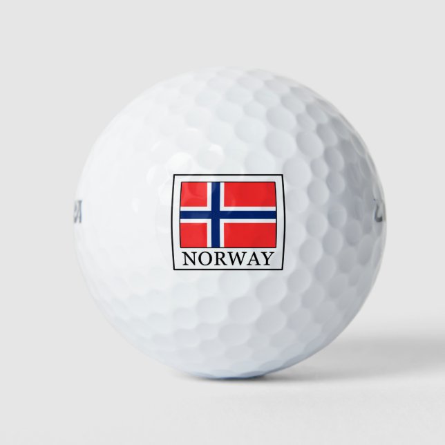 Norway Golf Balls (Front)