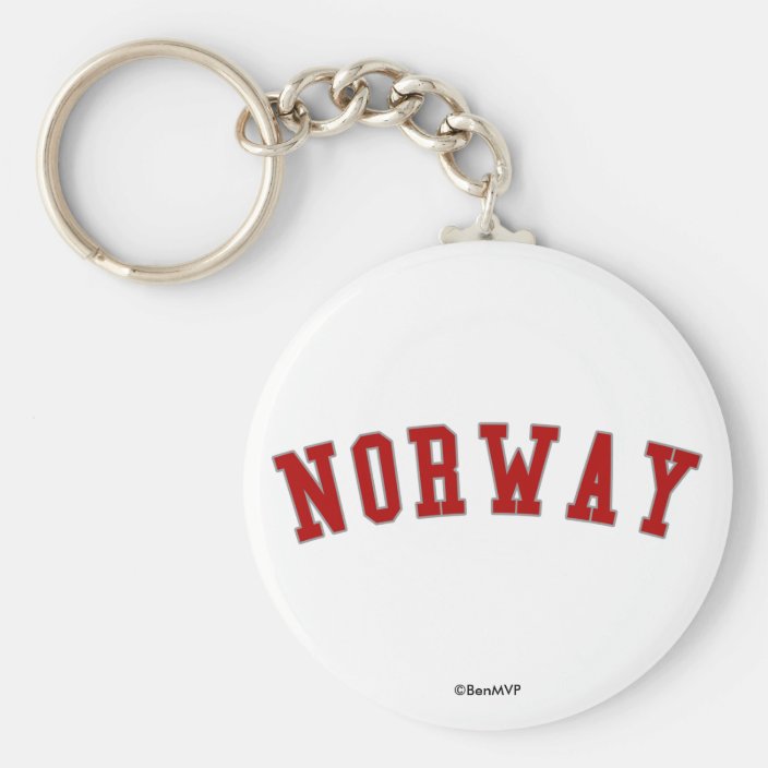Norway Key Chain