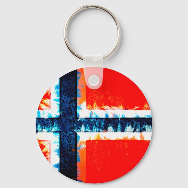 Norway Keychain (Front)
