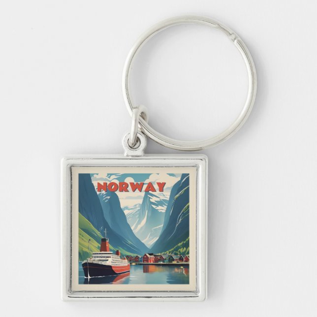 Norway Keychain (Front)