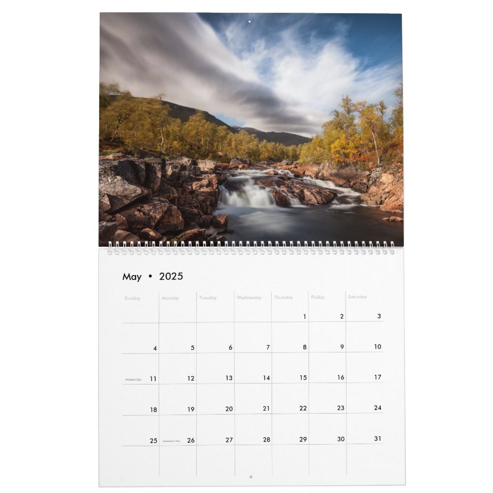 Discover Norway Landscape 2024 Calendar
