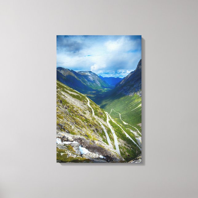 Norway landscape canvas print (Front)