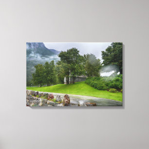 Norway landscape canvas print