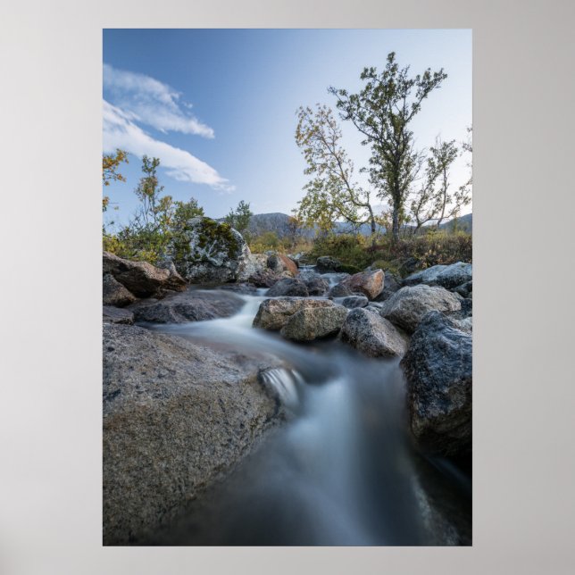 Norway Landscape Nature Photo Poster (Front)