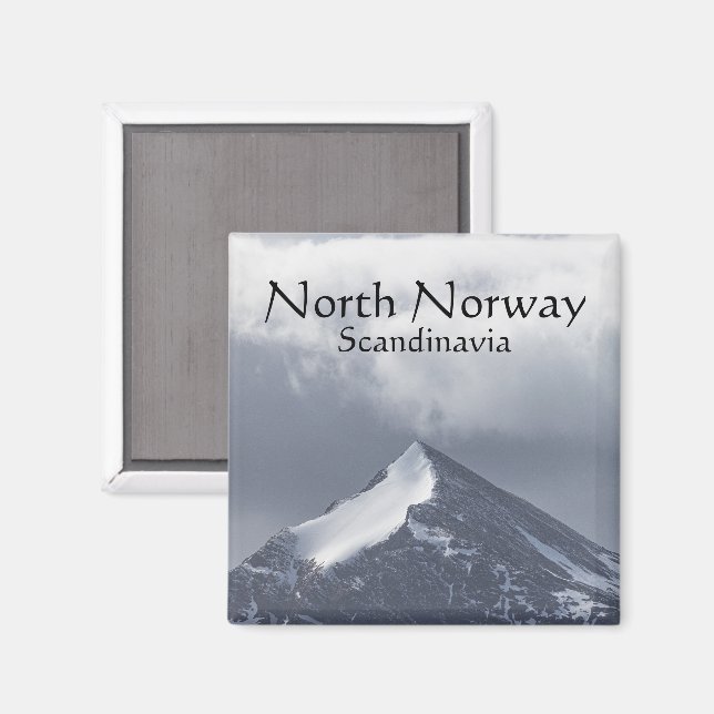 Norway Landscape Photo Magnet (Front/Back)