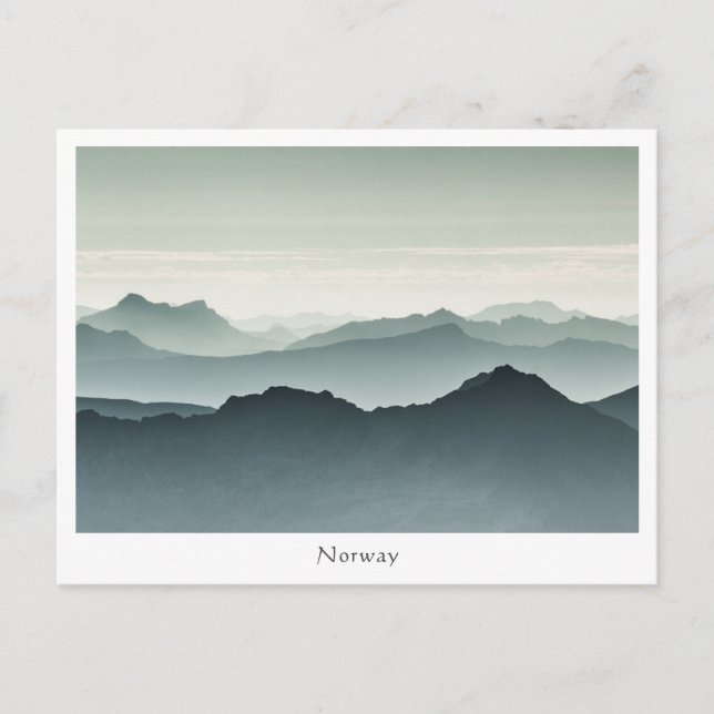 Norway Landscape Photo Postcard (Front)