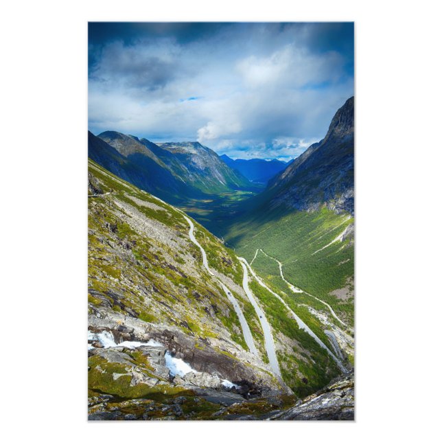 Norway landscape photo print (Front)