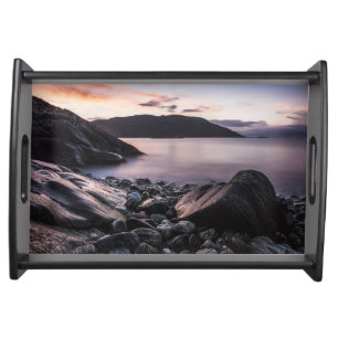 Norway Landscape Photo Serving Tray