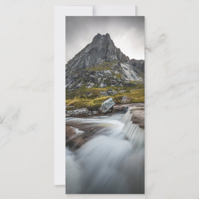 Norway Landscape photograph Card (Front)