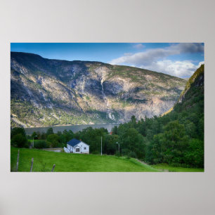 Norway landscape poster