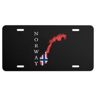 Norway License Plate
