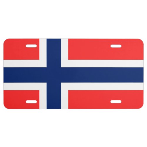 Norway License Plate