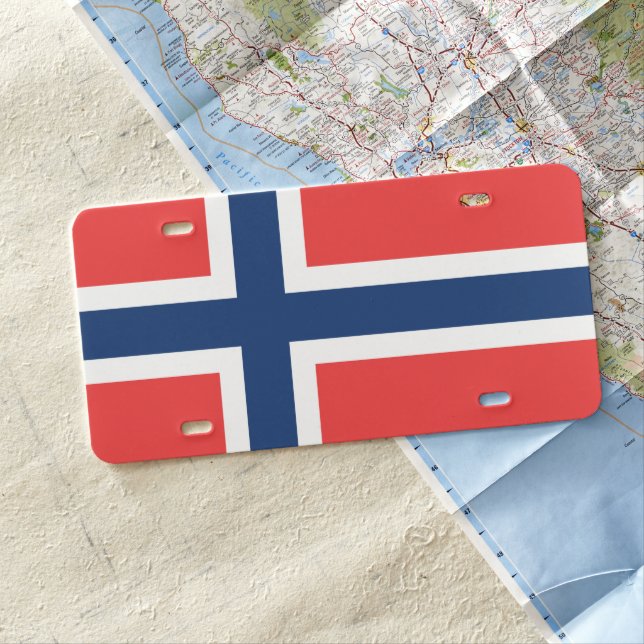 Norway License Plate (In Situ)
