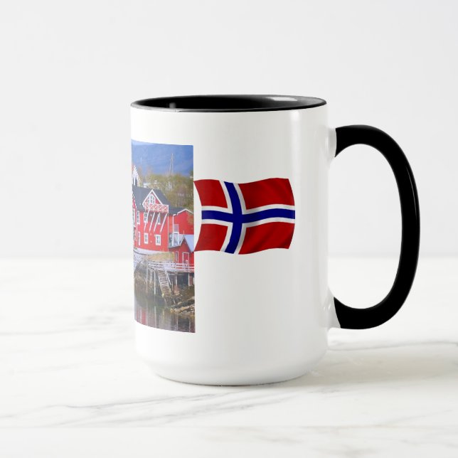 Norway, Livi,g by the fjord Mug (Right)