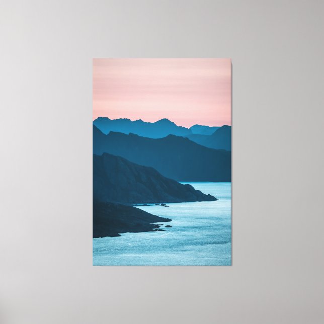 Norway Lofoten Canvas Print (Front)