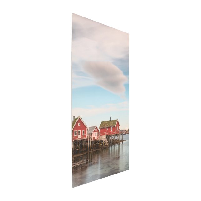 Norway Lofoten Fishing Village Metal Print (3/4)