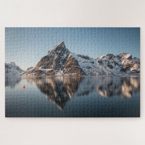 Norway Lofoten Landscape Jigsaw Puzzle