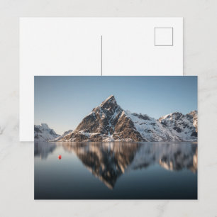 Norway Lofoten Landscape Photo Postcard