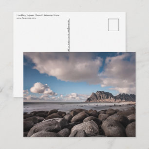 Norway Lofoten Uttakleiv Postcard