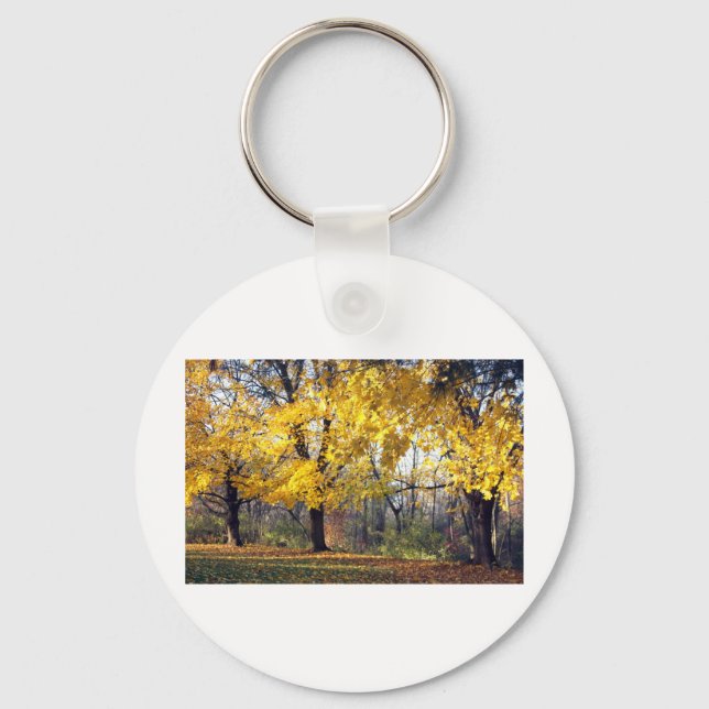 Norway Maples Keychain (Front)