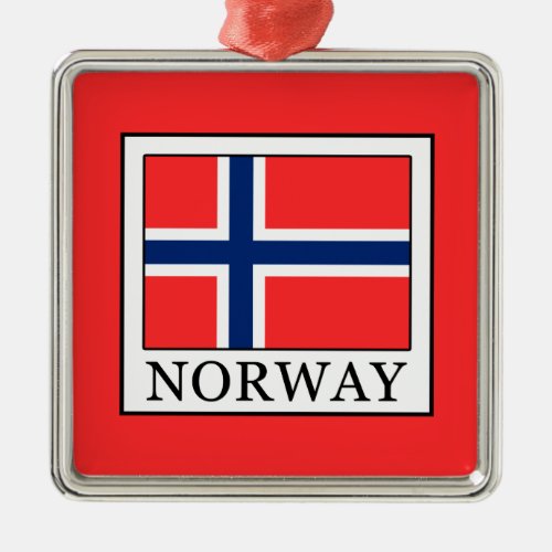 Norway Metal Ornament