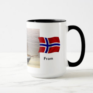 Norway, Model of Nansen's ship "Fram" Mug