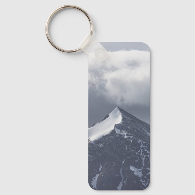 Norway Mountain Landscape Photo Keychain (Front)