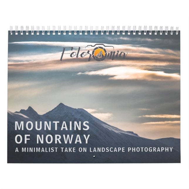 Norway Mountains 2026 Calendar (Cover)