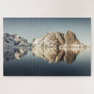 Norway Mountains Landscape Photo Jigsaw Puzzle