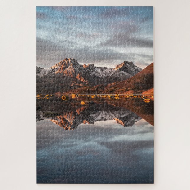 Norway Mountains Landscape Photo Jigsaw Puzzle (Vertical)