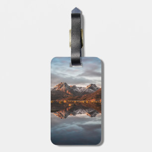 Norway Mountains Landscape Photography Luggage Tag