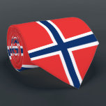 norway neck tie<br><div class="desc">Flag design tie to show your patriotic support - fully customizable tie.</div>