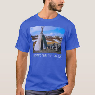 Norway, Norge,Sami settlement in Lapland T-Shirt
