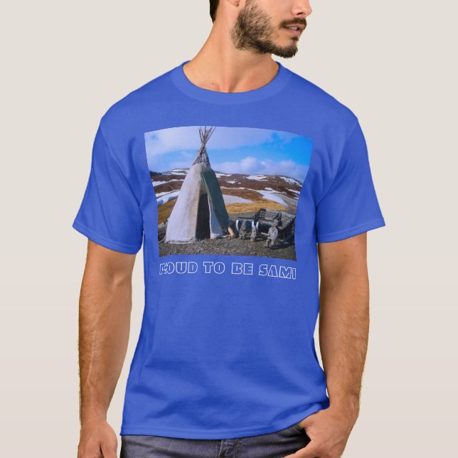 Norway, Norge,Sami settlement in Lapland T-Shirt (Front)