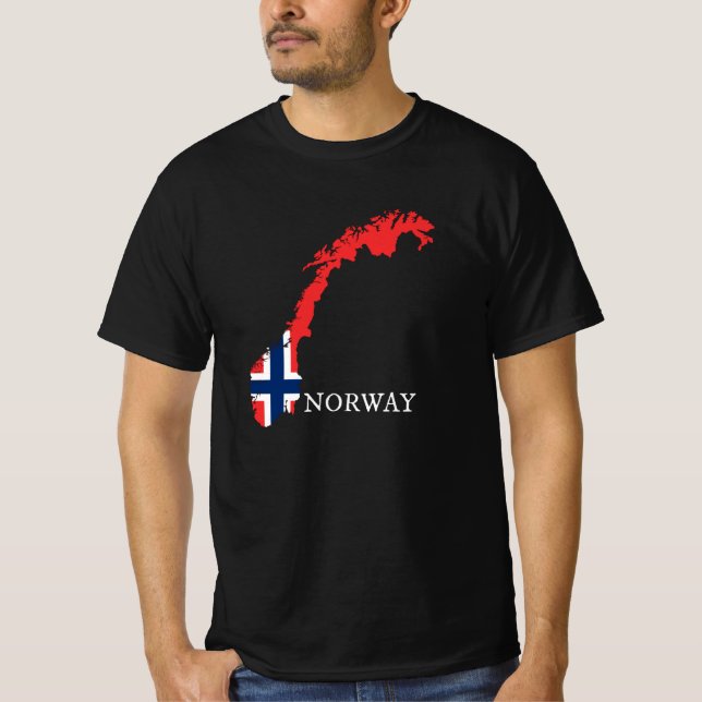 Norway - Norway Flag T-Shirt (Front)
