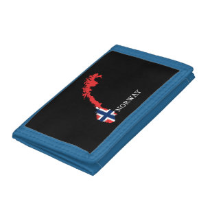 Norway - Norway Flag Tri-fold Wallet