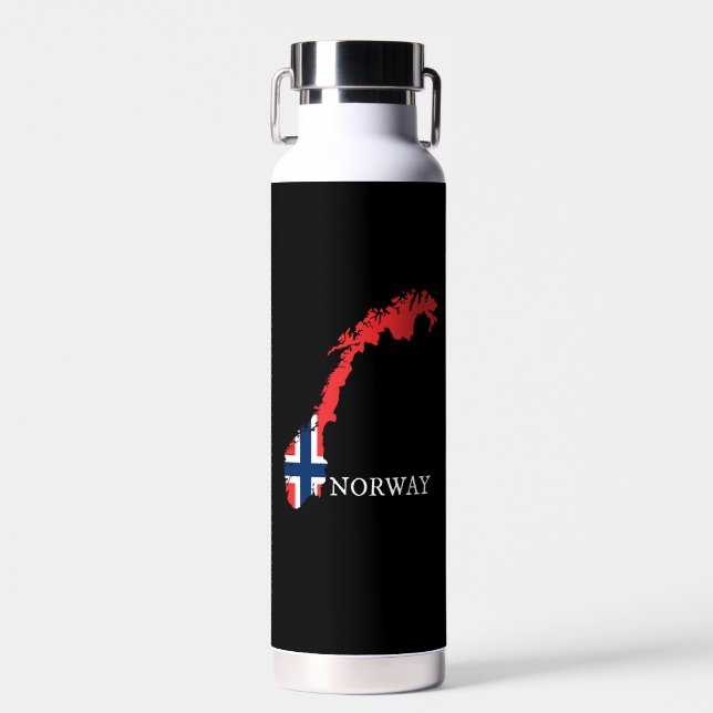 Norway - Norway Flag Water Bottle (Front)