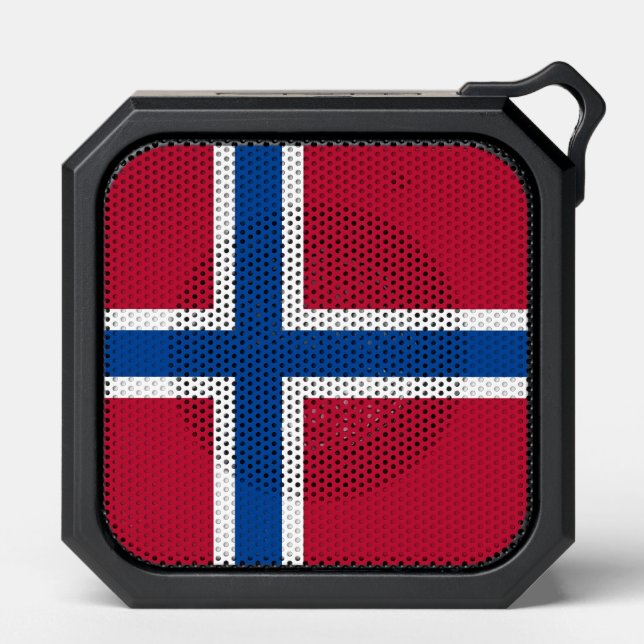 Norway Norwegian Flag Bluetooth Speaker (Front)