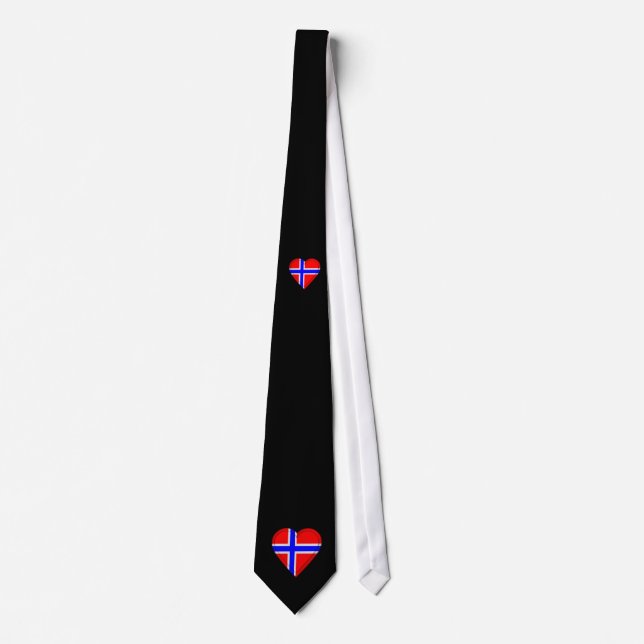 Norway Norwegian flag Neck Tie (Front)