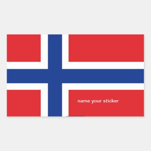 Norway norwegian flag sticker