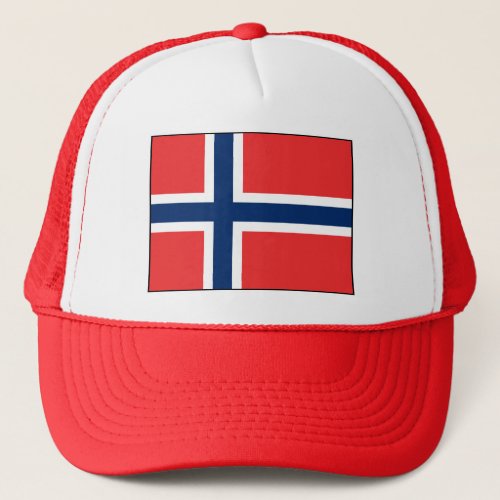 Norway _ Norwegian Flag Trucker Hat